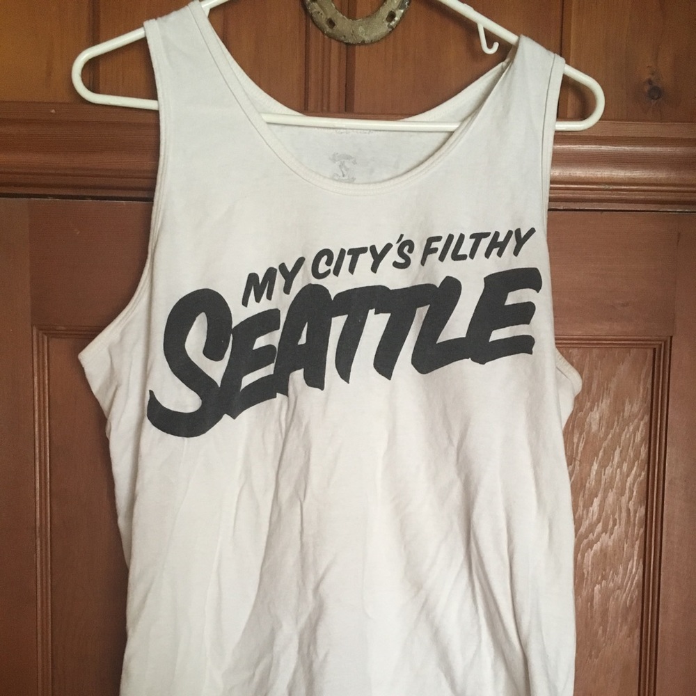 Macklemore size large bro tank
